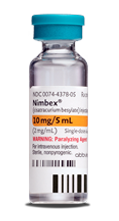 NIMBEX 10 mg/5 mL bottle
